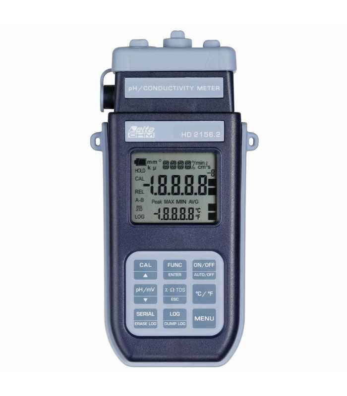 Delta Ohm HD2156 [HD2156.2] pH Meter-Conductivity-Thermometer Data Logger